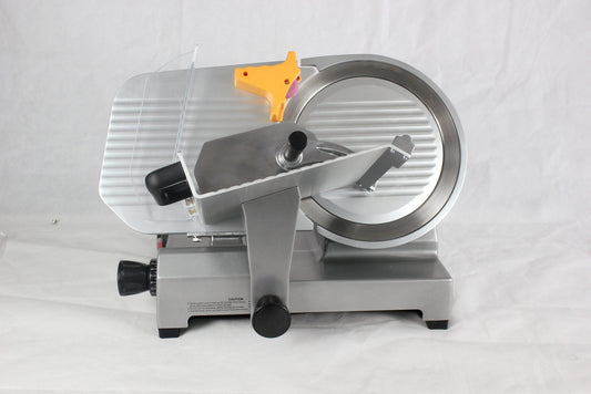 "Commercial Grade 10 Inch Stainless Steel Meat Slicer – Professional Food Slicer"

"Electric 10'' Meat Slicer for Chefs and Restaurants – Heavy Duty"

"Durable Stainless Steel 10in Meat Slicer Machine – Adjustable Thickness"
