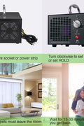 New Commercial Ozone Generator Air Purifier – Smoke, Mold & Mildew Removal Machine ST5G - with | Sold by Uncle Wiener's Wholesale