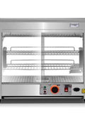 New Commercial Stainless Steel Food Warmer Display – Countertop Heated Showcase 921544 - with | Sold by Uncle Wiener's Wholesale