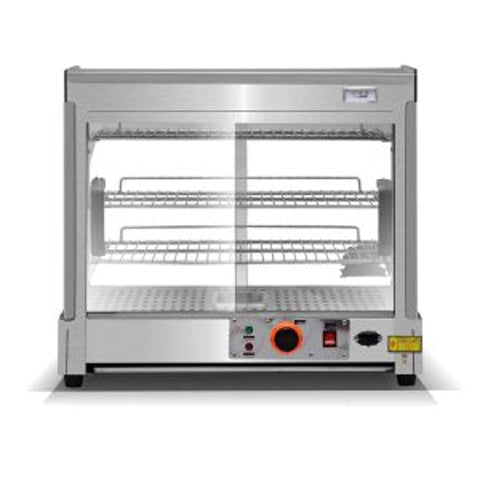 New Commercial Stainless Steel Food Warmer Display – Countertop Heated Showcase 921544 - with | Sold by Uncle Wiener's Wholesale
