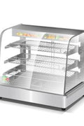 New Commercial Stainless Steel Food Warmer Display – Countertop Heated Showcase 921544 - with | Sold by Uncle Wiener's Wholesale