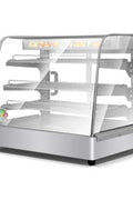 New Commercial Stainless Steel Food Warmer Display – Countertop Heated Showcase 921544 - with | Sold by Uncle Wiener's Wholesale