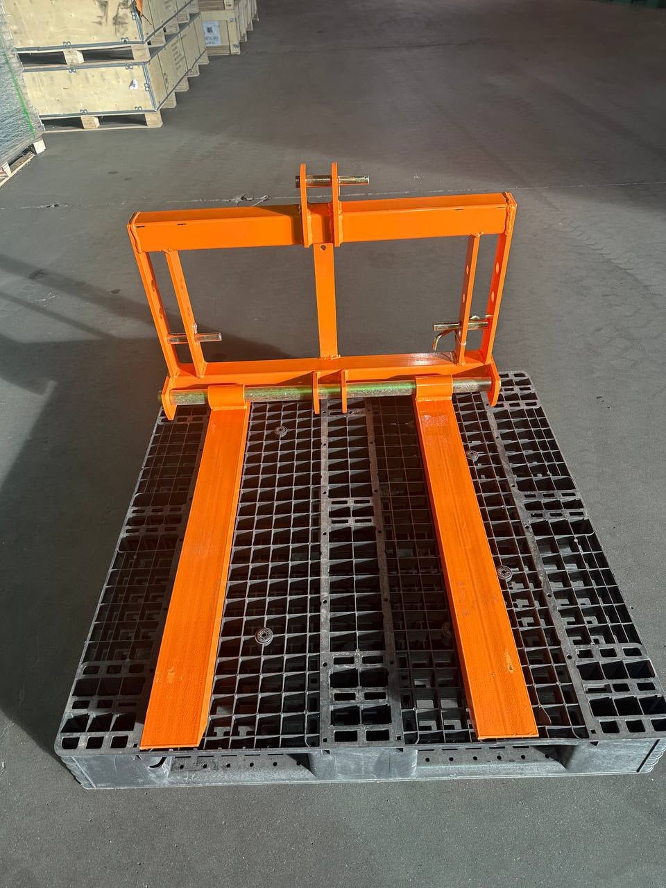 New Compact Tractor Pallet Fork Attachment – Cat 1 Fits 15–20HP Tractors 3 - Point Hitch Forks 3PLF700 - with | Sold by Uncle Wiener's Wholesale