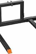 New Compact Tractor Pallet Fork Attachment – Cat 1 Fits 15–20HP Tractors 3 - Point Hitch Forks 3PLF700 - with | Sold by Uncle Wiener's Wholesale