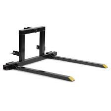 New Compact Tractor Pallet Fork Attachment – Cat 1 Fits 15–20HP Tractors 3 - Point Hitch Forks 3PLF700 - with | Sold by Uncle Wiener's Wholesale