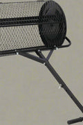 Heavy-duty compost and peat moss lawn spreader with rolling mesh drum
Topdressing broadcast roller for garden and turf care
24-inch steel mesh drum lawn spreader with double latch
Lawn care tool for compost, manure, and peat moss spreading
