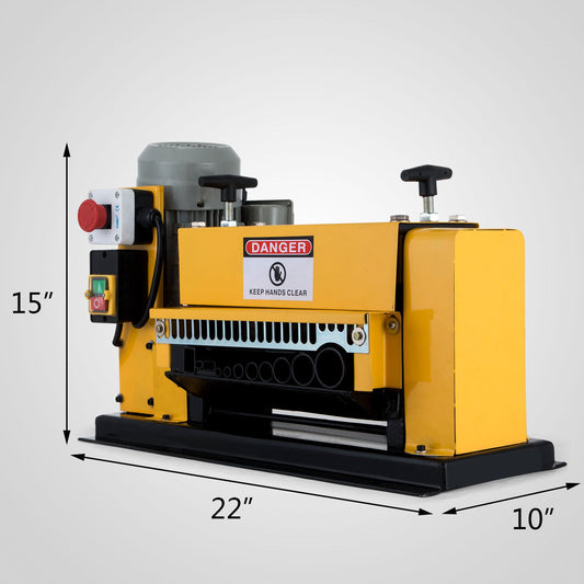 “AWS35 electric copper wire stripper in yellow housing”

“Heavy-duty wire stripping machine for scrap recycling”

“110V cable stripper for copper and aluminum wires”