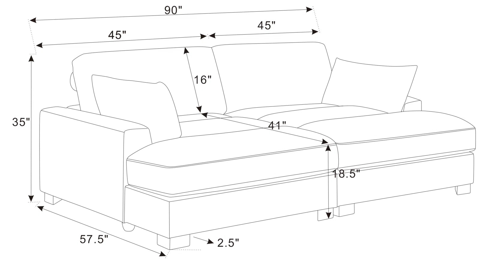 Oversized modular corduroy sofa with ottoman

Gray corduroy sectional sofa

Cream corduroy sofa with plush seating

Custom living room layout with ottoman

Deep seat cozy couch with corduroy fabric