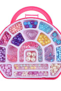 NEW Creative DIY Kids Bead Making Kit – Colorful Bracelet Beaded Craft Set PSZ4180A - with | Sold by Uncle Wiener's Wholesale