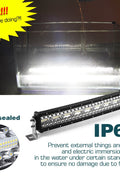 New Curved Triple Row LED Light Bar – IP68 Waterproof, 22" - 50" for Trucks, Jeeps, ATVs - LED Light Bars for Off - Road & Utility Vehicles with 420W 22 ” LED LIGHT BAR | Sold by Uncle Wiener's Wholesale