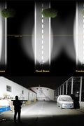 New Curved Triple Row LED Light Bar – IP68 Waterproof, 22" - 50" for Trucks, Jeeps, ATVs - LED Light Bars for Off - Road & Utility Vehicles with 420W 22 ” LED LIGHT BAR | Sold by Uncle Wiener's Wholesale