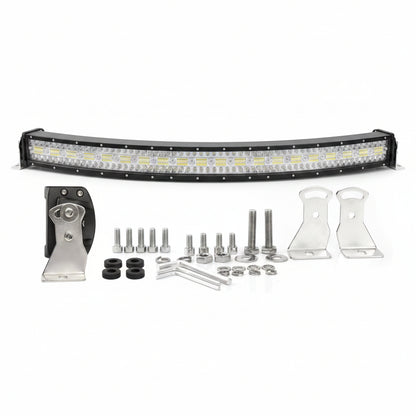 New Curved Triple Row LED Light Bar – IP68 Waterproof, 22" - 50" for Trucks, Jeeps, ATVs - LED Light Bars for Off - Road & Utility Vehicles with 800W 42 ” LED LIGHT BAR | Sold by Uncle Wiener's Wholesale