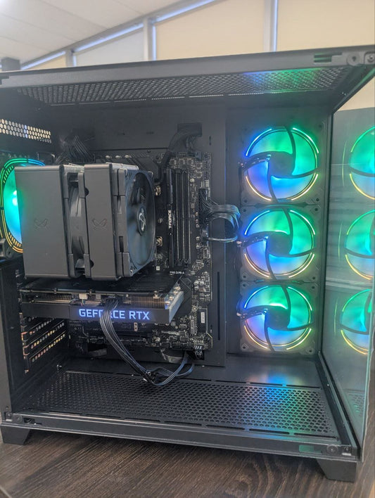 New Custom Gaming PC - Intel Core i5 - 14600KF | RTX 3060 Ti | DDR5 | NVMe | Windows 11 - with | Sold by Uncle Wiener's Wholesale