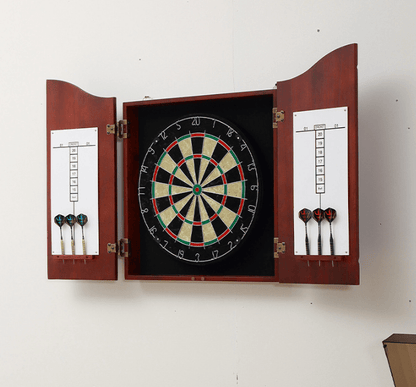 NEW DARTBOARD & CABINET SET DART TIP BOARD - with | Sold by Uncle Wiener's Wholesale