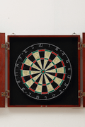 NEW DARTBOARD & CABINET SET DART TIP BOARD - with | Sold by Uncle Wiener's Wholesale