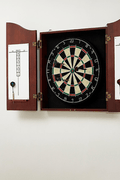 NEW DARTBOARD & CABINET SET DART TIP BOARD - with | Sold by Uncle Wiener's Wholesale