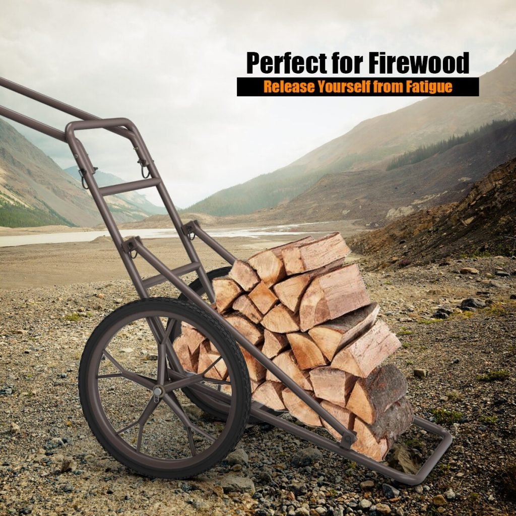 New Deer Cart Game Hauler & Firewood Carrier – Heavy Duty Outdoor Utility Cart 91620CT - with | Sold by Uncle Wiener's Wholesale