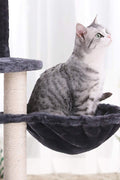"Deluxe 60 in Multi-Level Cat Tree with Scratching Posts CT002DG"

"Gray Multi-Level Cat Tower with Hideaways and Scratching Posts"

"Durable Cat Playhouse with Soft Fabric and Sisal Posts"