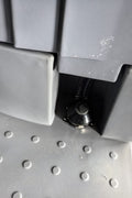 “Deluxe outdoor portable toilet with built-in sink”

“390L waste tank portable toilet for job sites and events”

“Portable flush toilet with handwashing station”

“Full-seat porta potty with sink and ventilation panel”