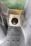 “Deluxe outdoor portable toilet with built-in sink”

“390L waste tank portable toilet for job sites and events”

“Portable flush toilet with handwashing station”

“Full-seat porta potty with sink and ventilation panel”