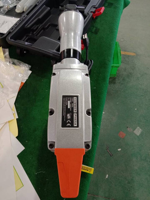 1500W demolition hammer with chisel bits for concrete

electric jackhammer heavy-duty 1700 BPM

demolition tool for tile brick block with ergonomic grip

contractor demolition hammer kit with 2 bits