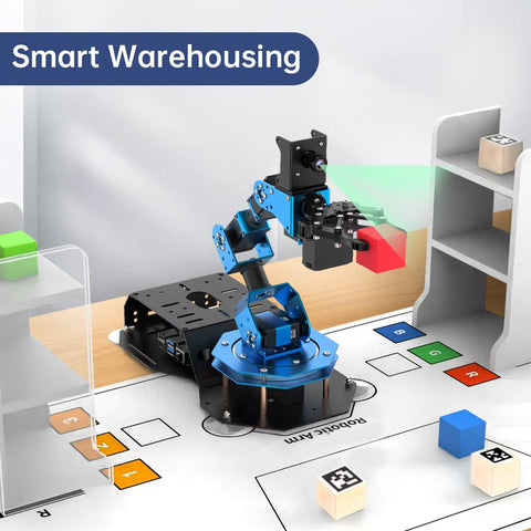 “Fully assembled Raspberry Pi robotic arm kit with FPV camera”

“AI developer robotic arm kit with wireless control module”

“Open source robot arm kit for STEM learning”

“FPV robotic arm with Raspberry Pi control board and sensors”

“Raspberry Pi AI robot arm kit with camera, servos, and code”