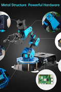 “Fully assembled Raspberry Pi robotic arm kit with FPV camera”

“AI developer robotic arm kit with wireless control module”

“Open source robot arm kit for STEM learning”

“FPV robotic arm with Raspberry Pi control board and sensors”

“Raspberry Pi AI robot arm kit with camera, servos, and code”