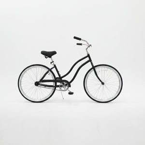 Deviant 26" Beach Cruiser Bike – Single-Speed Comfort Bicycle, Black Finish Model 253043