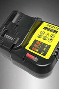 Dewalt 20V lithium-ion battery charger with LED indicators
Black high-speed Dewalt DCB112C compatible battery charger
Compact power tool charger for Dewalt 12V and 20V MAX batteries