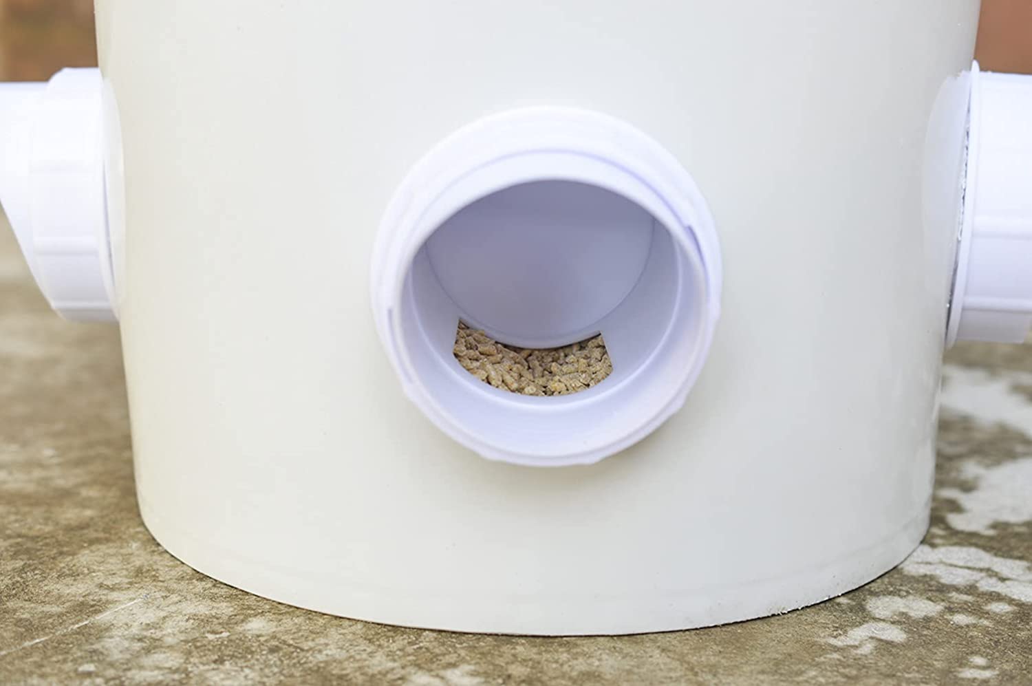 "DIY Chicken Feeder Kit with Rainproof Poultry Ports"

"4 Pack Poultry Feeder Ports with Hole Saw for Outdoor Feeding"

"PVC Gravity Chicken Feeder System for Backyard Coops"

"Easy Install Chicken Feeder Ports for Buckets and Barrels"

"Rainproof Outdoor Chicken Feeder Setup Kit"