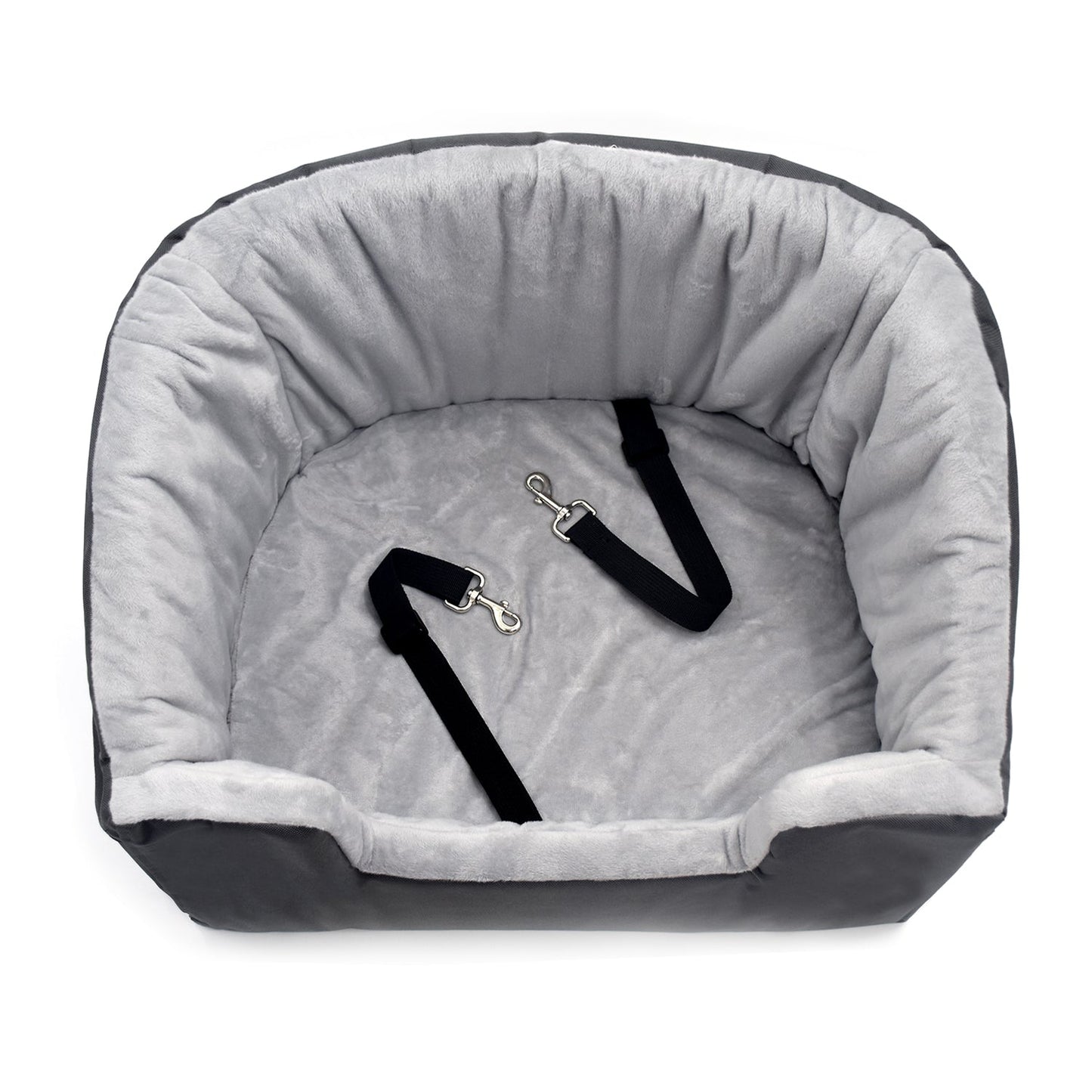 New Dog Booster & Car Seat – Portable Pet Travel Seat for Small Dogs with Safety Straps 622743 - with | Sold by Uncle Wiener's Wholesale