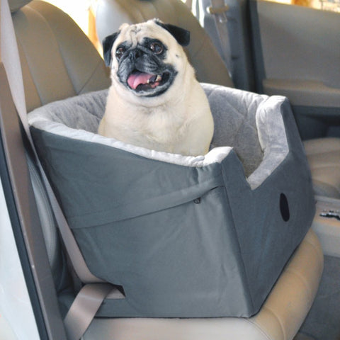New Dog Booster & Car Seat – Portable Pet Travel Seat for Small Dogs with Safety Straps 622743 - with | Sold by Uncle Wiener's Wholesale