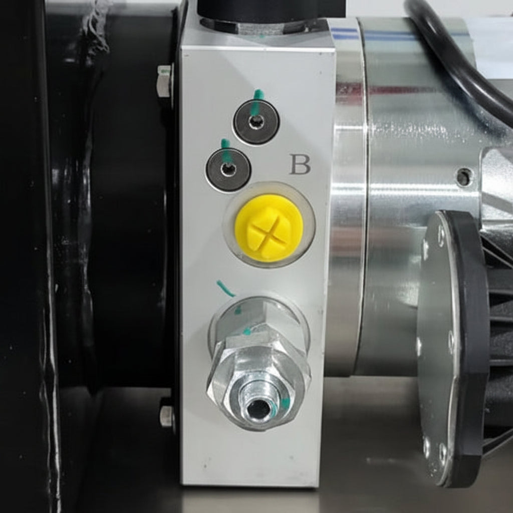 “12V double acting hydraulic pump with 8 quart reservoir”

“Trailer lift hydraulic power unit with remote pendant”

“Heavy-duty hydraulic hoist pump – 6 quart tank variant”