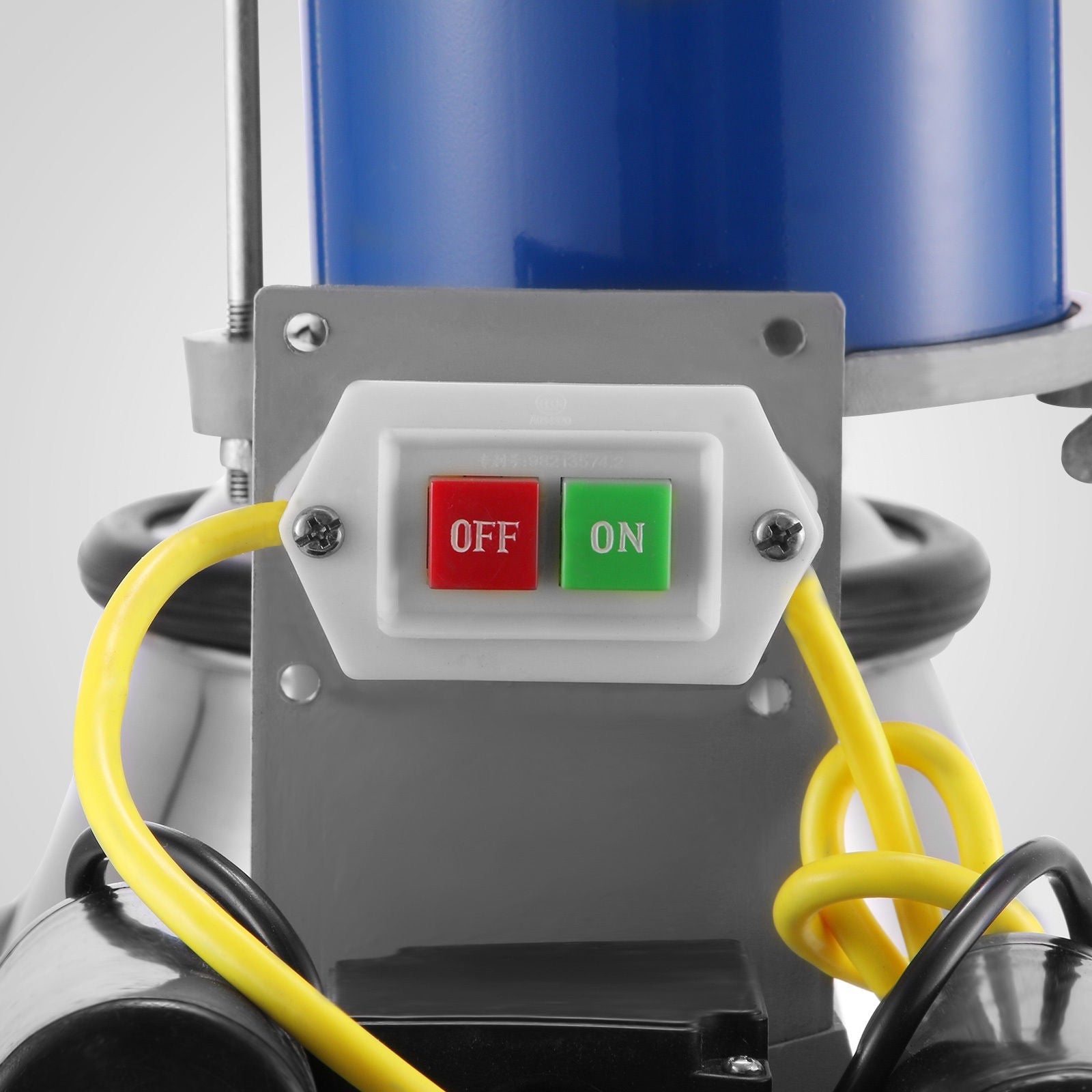 Stainless steel portable cow and goat milking machine with wheels – single and double milker setup