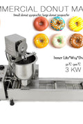 “Stainless steel automatic donut fryer for commercial kitchens”

“Donut machine with digital temperature control”

“Fully automated donut making machine for food service”

“KD11E stainless steel donut production system”