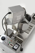 “Stainless steel automatic donut fryer for commercial kitchens”

“Donut machine with digital temperature control”

“Fully automated donut making machine for food service”

“KD11E stainless steel donut production system”