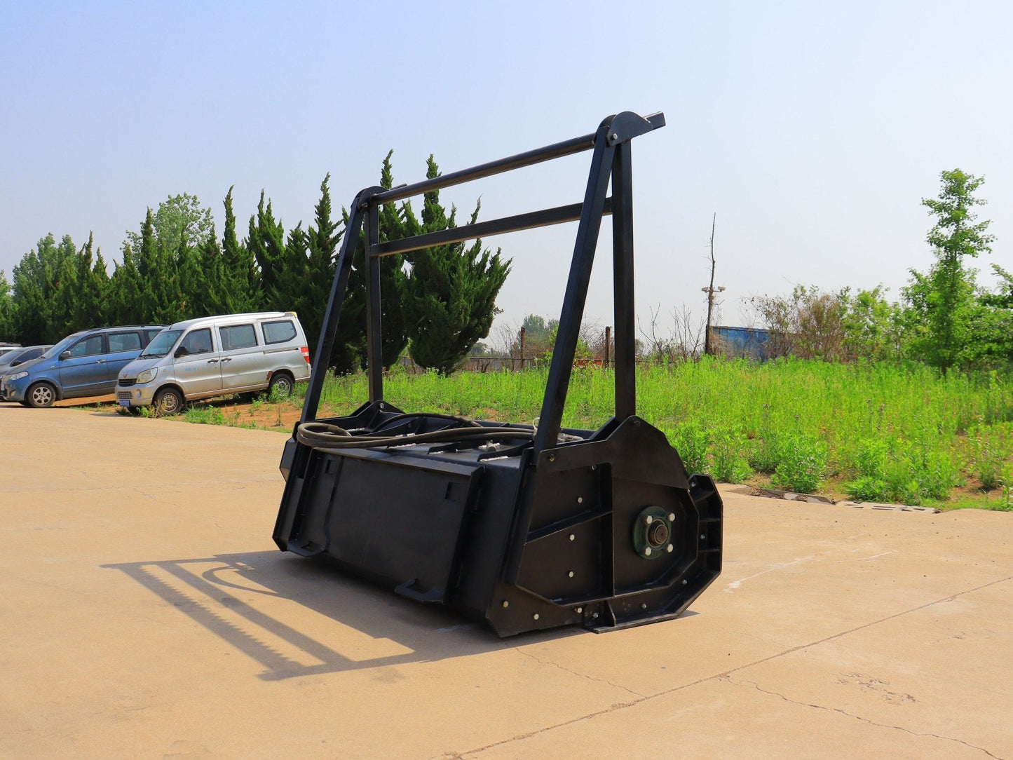 NEW Drum Cutter Mulcher – Heavy - Duty Hydraulic Land Clearing Attachment SU25025 - with | Sold by Uncle Wiener's Wholesale