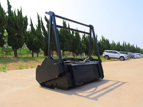 NEW Drum Cutter Mulcher – Heavy - Duty Hydraulic Land Clearing Attachment SU25025 - with | Sold by Uncle Wiener's Wholesale