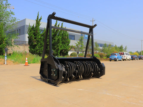 NEW Drum Cutter Mulcher – Heavy - Duty Hydraulic Land Clearing Attachment SU25025 - with | Sold by Uncle Wiener's Wholesale