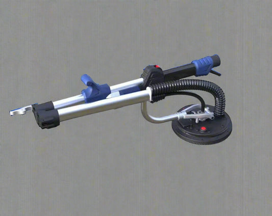 Electric drywall sander WTR225 with extendable pole

WTR225 variable speed drywall sander for ceilings and walls

Dust-free drywall sanding tool with AC motor

Professional drywall finishing sander with ergonomic handle