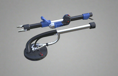 Electric drywall sander WTR225 with extendable pole

WTR225 variable speed drywall sander for ceilings and walls

Dust-free drywall sanding tool with AC motor

Professional drywall finishing sander with ergonomic handle