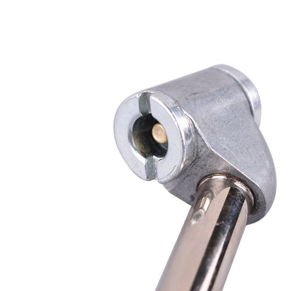 New Dual Chuck Extension Tire Gauge with Offset Head | SKU: TG186 - with | Sold by Uncle Wiener's Wholesale