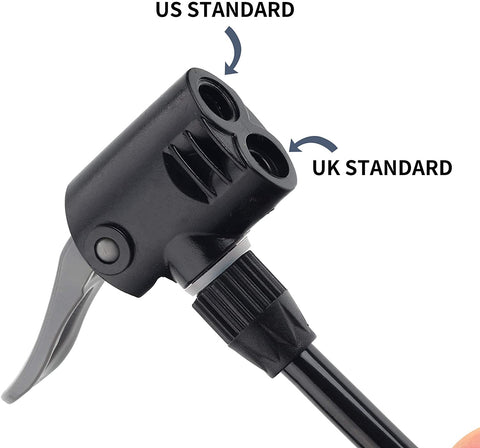 “Dual-cylinder foot pump for bikes with 160 PSI pressure”

“Compact foldable air pump with pressure gauge and 3 nozzles”

“Heavy-duty foot pump for bicycles, cars, and inflatables”

“Bike air pressure foot pump with dual barrel and anti-slip base”