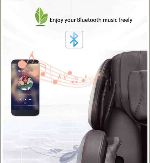 New E730 Deluxe Massage Chair – Zero Gravity Full Body Recliner with Heat, Bluetooth & Foot Rollers | E730 - with | Sold by Uncle Wiener's Wholesale