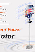 New Electric Coffee Milk Frother USB Rechargeable Handheld Whisk & Egg Beater – 3 Speeds, Stainless Steel, Portable - with | Sold by Uncle Wiener's Wholesale