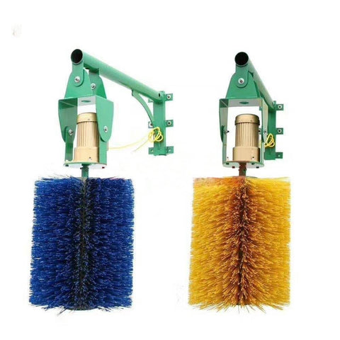New Electric Cow & Livestock Rotating Grooming Brush ��� Automatic Animal Cleaning Machine 102423 - with | Sold by Uncle Wiener's Who