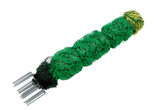 New Electric Goat & Sheep Fence – 164 Ft Portable Livestock Netting with Posts for Farm & Pasture 527543 - with | Sold by Uncle Wiener's Wholesale