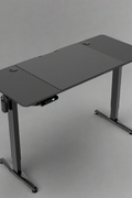 Electric height adjustable desk with carbon black finish
Sit-stand office workstation with dual monitor setup
55" motorized adjustable desk for home office
Standing desk with digital control and steel legs
Modern ergonomic desk for productivity and comfort