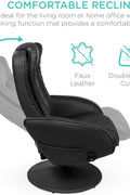 New Electric Massage Recliner Chair & Ottoman with Heat – Wireless Control | SKU: AMLS89 - with | Sold by Uncle Wiener's Wholesale