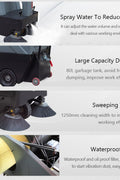 "Electric Ride-On Floor Scrubber and Cleaner Model 661250"

"Heavy-Duty 48V Commercial Floor Cleaning Machine"

"Ride-On Automatic Floor Water Scrubber for Warehouses and Malls"
